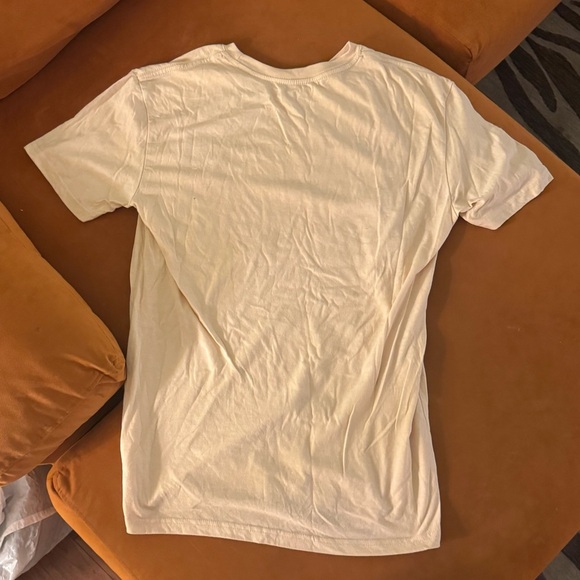 Pacsun PacCares Mushroom embroidered T shirt in tan size medium - Picture 7 of 7